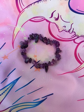 Pulsera de amatista natural