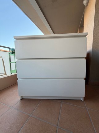 Vendo 3 cómodas de 3 cajones Malm Ikea