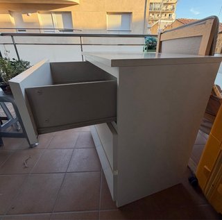 Vendo 3 cómodas de 3 cajones Malm Ikea