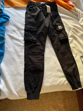 Pantalón Carhartt Negro Cargo
