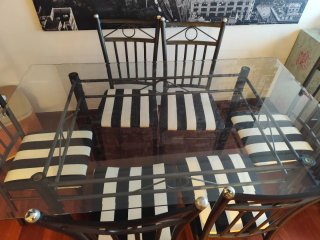 Juego comedor mesa y sillas
