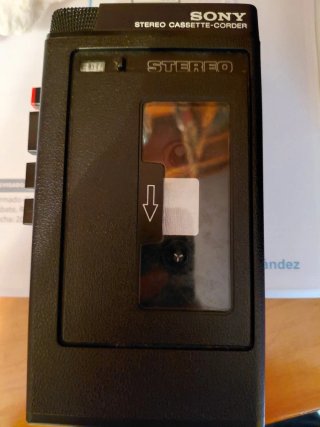 Grabadora Sony Stereo Cassette-corder Vintage