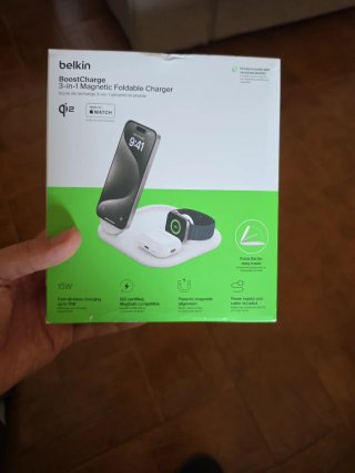 Cargador Inalámbrico 3 en 1 Belkin