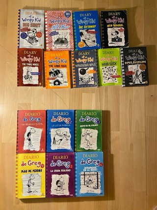 El diario de Greg. Castellano y Inglés