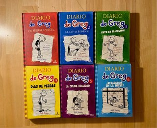 El diario de Greg. Castellano y Inglés