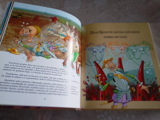 Don Quijote de la Mancha libro infantil