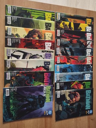 Absolute Batman 1 al 18 falta 17 + Especial Arkham