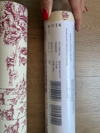 Papel pintado Brewster Toile