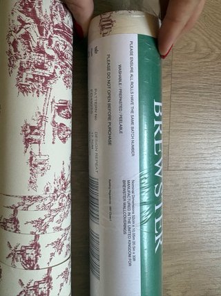 Papel pintado Brewster Toile