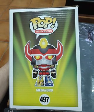 Funko Pop! Megazord 497 Power Rangers Metallic