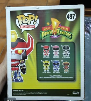 Funko Pop! Megazord 497 Power Rangers Metallic