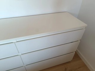 Cómoda 6 cajones Ikea Kullen 140x40x71