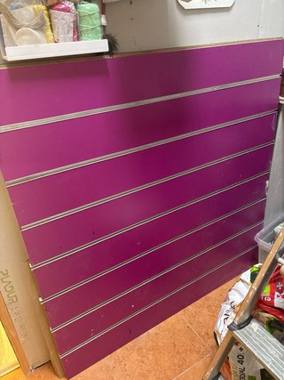 Panel expositor pared tienda 1,20x1,20