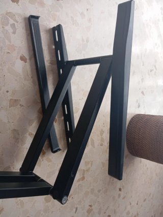Soporte TV Pared Negro