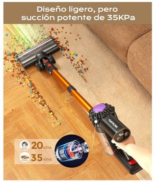 Aspiradora VACTechPro sin Cable 35kPa