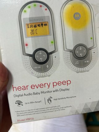 Vigilabebés Motorola Digital Audio Monitor