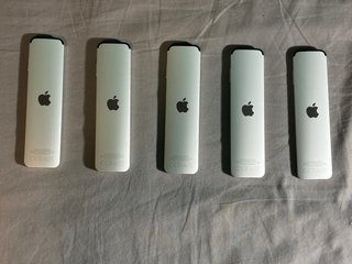 Lote mandos Apple TV 3ª Gen