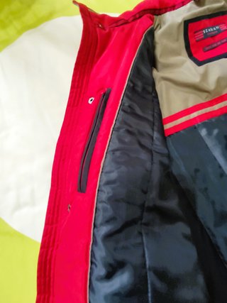 Chaquetón Rojo Hombre