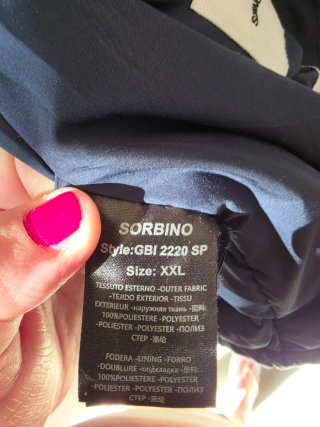Giubbotto Sorbino Blu XXL