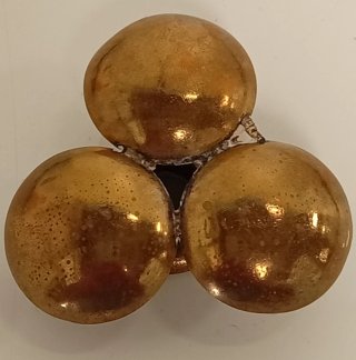 PALMATORIA DE BRONCE DE MONEDAS DE 5 PESETAS