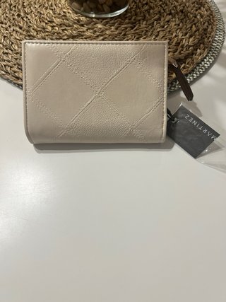 Billetera Mediana Paco Martinez Beige/Marrón