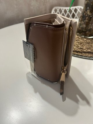 Billetera Mediana Paco Martinez Beige/Marrón