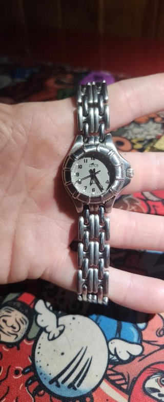 Reloj Lotus 10012 Plata y Blanco