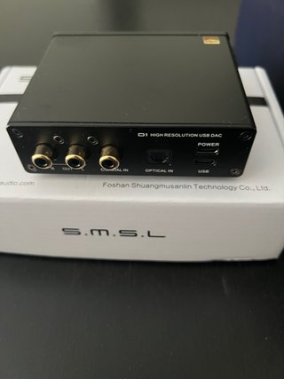 Fosi Gr70 + S.M.S.L. U-1 + Válvula 6J1P-EV + RCA