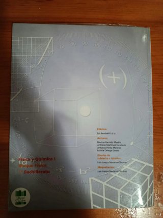 Libro fisica , 1o Bachillerato, editorial tu libro