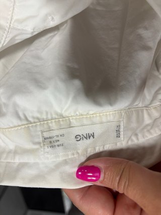 Conjunto Camisa Blanca y Pantalón Lunares