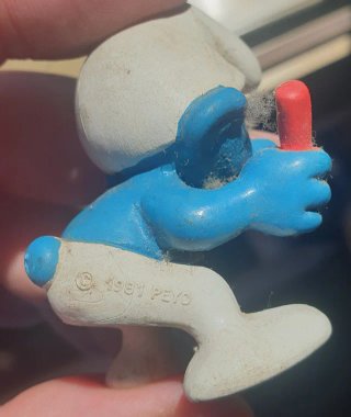 Lote 8 Figuras Vintage Pitufos y Gargamel