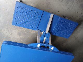Tavolo da campeggio pieghevole con sedie wiltec