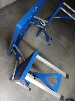 Tavolo da campeggio pieghevole con sedie wiltec