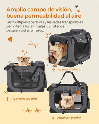 Transportín para gatos y perros - Feandrea