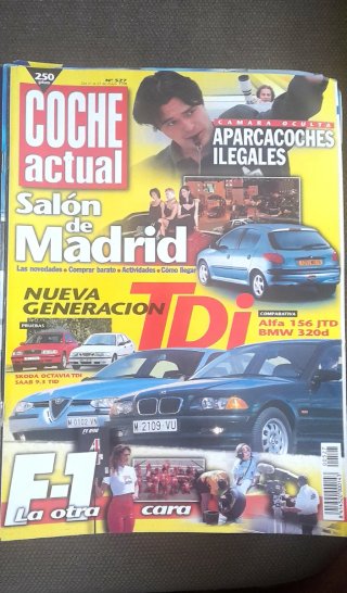 Revistas Coche Actual año 1998 N° 523 a 547