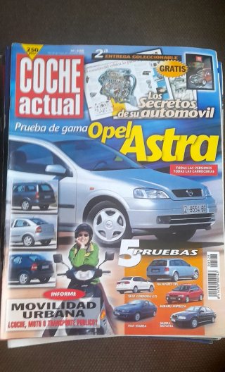 Revistas Coche Actual año 1998 N° 523 a 547