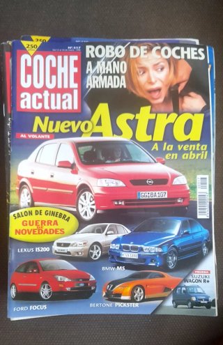 Revistas Coche Actual año 1998 N° 523 a 547