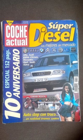 Revistas Coche Actual año 1998 N° 523 a 547