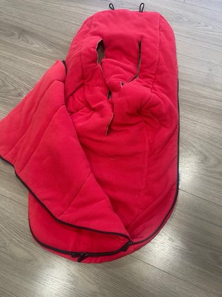 Capota y saco Bugaboo Bee 6 rojo