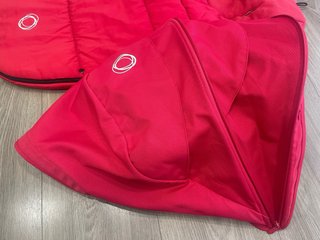 Capota y saco Bugaboo Bee 6 rojo