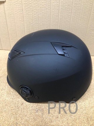 Casco Moto Negro Visera