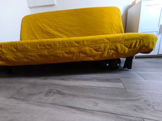 Divano letto IKEA NYHAMN 3 posti giallo