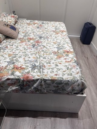Estructura cama matrimonio 4 cajones