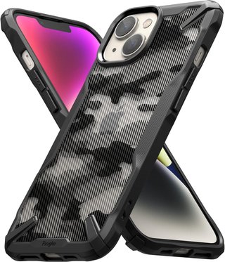 Ringke Fusion-X Compatible con Funda iPhone 14 Plus 6.7 Pulgadas, Carcasa Militar, Parachoque Resist