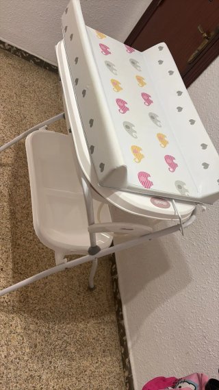 Cambiador bañera bebé