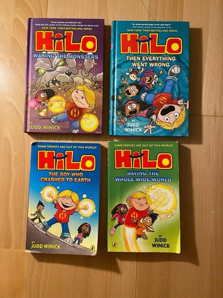 Hilo libros en inglés 1,2,4,5