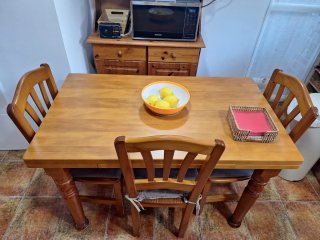 Mueble de cocina madera rústico