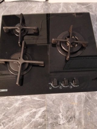 Placa de gas Zanussi 4 fuegos