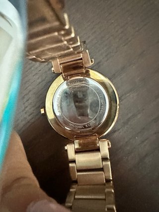Reloj Michael Kors Dorado con Cristales (Rosa oro)