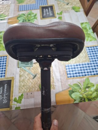 Sillín Bicicleta Plegable + Tija Super Cómodo